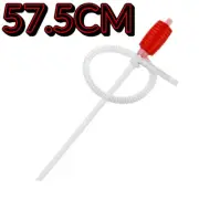 57.5CM Manual Siphon Pump - Fuel, Oil, Water Transfer Hose for Car, Boat, Home