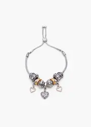 [Taking Shape] Taking Shape Two Tone Charm Bracelet in Multi - Women's Accessories Multi