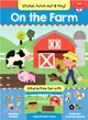 On the Farm ― Interactive Fun With Fold-Out Play Scene, Reusable Stickers, and Punch-Out, Stand-Up Figures!
