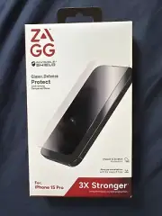 ZAGG InvisibleShield (Glass XTR3) Screen Protector for iPhone 15 Pro - Clear