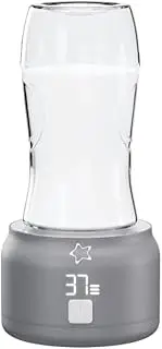 Cherub Baby Anywhere Universal Portable Wireless Cordless and Rechargeable Travel Baby Bottle Warmer with Temperature Display