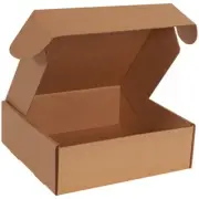 12" X 12" X 4" Kraft Deluxe Literature Mailers (50 Per Bundle)