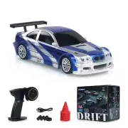 1/43 Scale RTR RC Dift Race Car 4WD Gyro Four-wheel Drive Radio Control FAST!