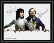 THE MIGHTY BOOSH - A4 SIGNED AUTOGRAPHED PHOTO POSTER