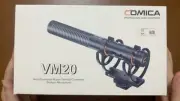Comica CVM-VM20 Shotgun Video Microphone, Super-Cardioid Directional, "New"