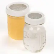 Strainer Lids for Canning Jars - 2 Pack
