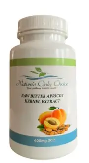Apricot 20-1- 100 Vegetable Capsules 600mg Per Cap USA