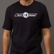 Scott Bonnar Model 45 T-shirt - Winged Logo T shirt | Lawn Mower Tee Shirt