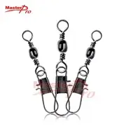60 Pcs High Quality Fishing Barrel Swivels with Interlock Snap, Special offer