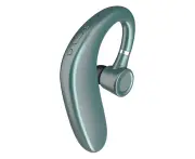 Bluetooth Headset, Wireless Bluetooth Earpiece V5.0 35 Hrs Talktime Hands-Free Earphones with Noise Cancellation - Blue