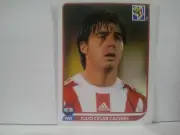 2010 Panini FIFA World Cup South Africa Blue Back Stickers Julio Cesar Caceres