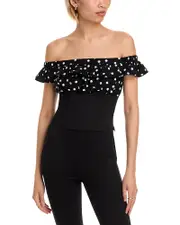 Fore Polka Dot Top