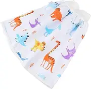 PEPLAYTAL 1 PC Comfortable High Waist Diaper Skirt for Skin Friendly Folding Design Leak Prevention for Sleep and Play White