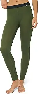 [DANISH ENDURANCE] Thermal Leggings Women, Merino Wool Base Layer Women, Warm Winter Base Layer, Ladies Thermal Leggings