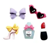 Dress Up - Fashion - Shelly's Buttons Flat Back Embellishments - Craft Scrap