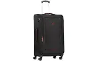 Delphin Caspian 2 Softside Large 83 cm Spinner Suitcase Black