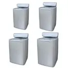 Washer Cover for Washing Machine Sun-Proof (Basic Silver)