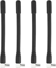 Be In Your Mind 4pcs 4G LTE Booster Antenna 3dBi TS9 Male Connector Antenna 97mm 4G Male Antenna Booster for Wireless Network Card USB Modem Adapter