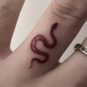 Lactacia - Snake Waterproof Temporary Tattoo As Shown In Figure - One Size
