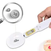 Digital Spoon Electronic Scale LCD Measuring Weight Food Kitchen Lab 0-500g