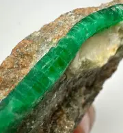 505 Carat Top Green Natural Swat Emerald Crystal on Matrix From Pakistan.