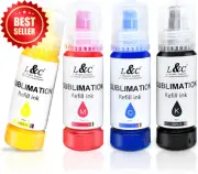 Sublimation Ink for Epson EcoTank ET-2810 2850 2830 4810 ICC-Free Anti-UV