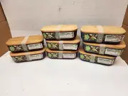 Lot 8 new Core 28oz Bamboo Fiber Lunch Box with Cutting Board Lid