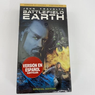 Battlefield Earth Special Edition VHS John Travolta Sealed Warner Home Video