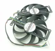 GPU Cooler Fans For ASUS DUAL GTX 1660 1660Ti GTX1660 GTX1660Ti RTX2060 EVO