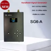Signal Generator Frequency Sweeper RF Sinusoidal Signal Source LCD SG6-A tops