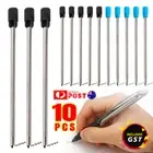 NEW 40x Black Ink Refills 70mm Compatible With for Parker Pens Ball Point Refill