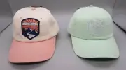 Alpine Design Unstructured Chambray Women's Cap, Assorted 2 Pack, NEW!!
