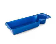 Extra-Thick Walker Basket Clear Plastic Insert/Tray/Cup Holder - All Colors