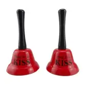 Honbay 2Pcs of Hand Bells, Call Bell for Family Loves, Musical Hand Bells, Co...