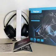 Gaming Headset Peohzarr Diamond Series Blue LED Gift Code Amazon E-Gift Black