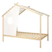 Quinta Single Solid Pine Wood Kids Bed