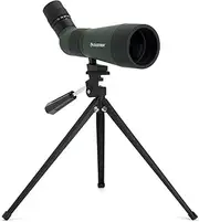Celestron – LandScout 60mm Angled Spotting Scope – Fully Coated Optics – 12–36x Zoom Eyepiece – Rubber Armored – Tabletop Tripod and Smartphone Adapter