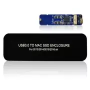 USB 3.0 Hard Drive Enclosure for Apple Macbook Pro 2013 2014 2015 2016