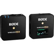 RODE Wireless GO II Single Microphone System , Compact Wireless System For Mobile Journalist, Videographer - Built-In Omni Mic & 3.5mm Mic Input [RODWIGOIISINGLE]