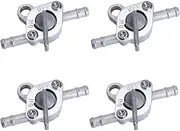 ysister 4 Pieces 6 x 55 mm Petrol tap Universal Off-Road Fuel Tank from The ATV Double Head Oil Switch for Small Sports car Oils for Generator Gas Engine Fuel Tanks