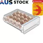 Refrigerator Egg Storage Box Fresh Keeping Organizer Egg Holder Drawer (A)