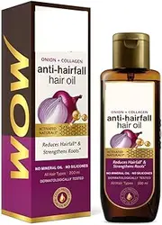 Onion Black Seed Hair Oil - Controls Hair Fall - No Mineral Oil & Silicones - 200mL