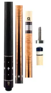 McDermott Carom Cue - CRM502 w/ 12mm G-Core Shaft - Free 1x1 Hard Case