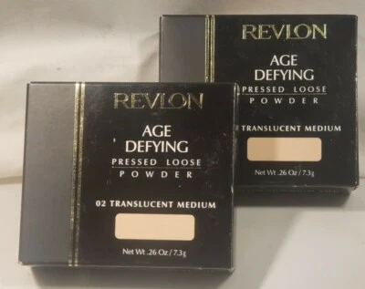 Revlon Age Defining Pressed Loose Powder Translucent Medium 02 X 2