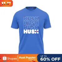 在飛比找蝦皮購物優惠-Hush Puppies Caleb 男士圓領 T 恤帶圖案