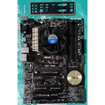 二手華碩ASUS H97-PRO (LGA1150腳位)+INTEL E3-1231 V3處理器