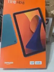 Brand New Amazon Fire HD 8 Latest 8" tablet 3GB / 32 GB, BLACK + FREEBIES
