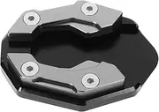 GARVALON Motorcycle Base Side Kickstand Plate Motorbike Kickstand Extension Pad Motorcycle Kickstand Pad Rubber Motorcycle Side Foot Pad Kickstand Enlarger Extension Pad Plate