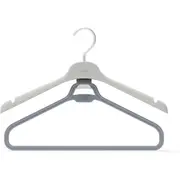 2pc Joseph Joseph Orderly Long Garment Wardrobe Hanger Hanging Organiser Ecru