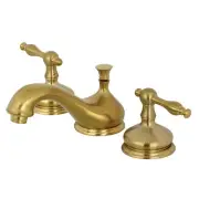 Kingston Brass KS116.NL Heritage 1.2 GPM Widespread Bathroom - Brass